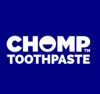 Chomp Toothpaste logo
